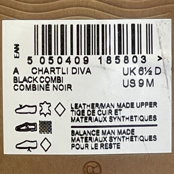 Clarks Women’s Black Combi Leather & Patent Chartli Diva Block Heel Pumps Sz 9M - Picture 6 of 10